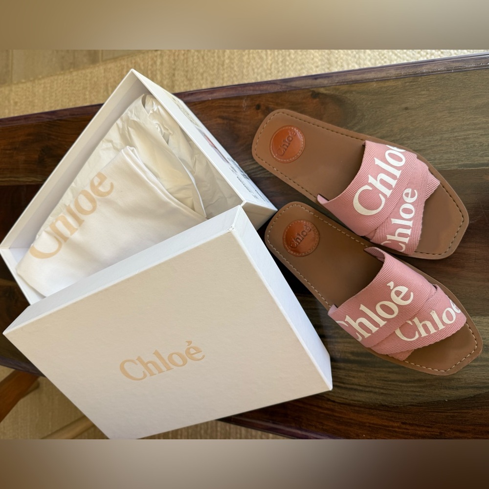 Chloé Woody Slide Sandals - Picture 11 of 15